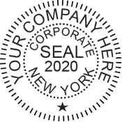 digital corporate seal template